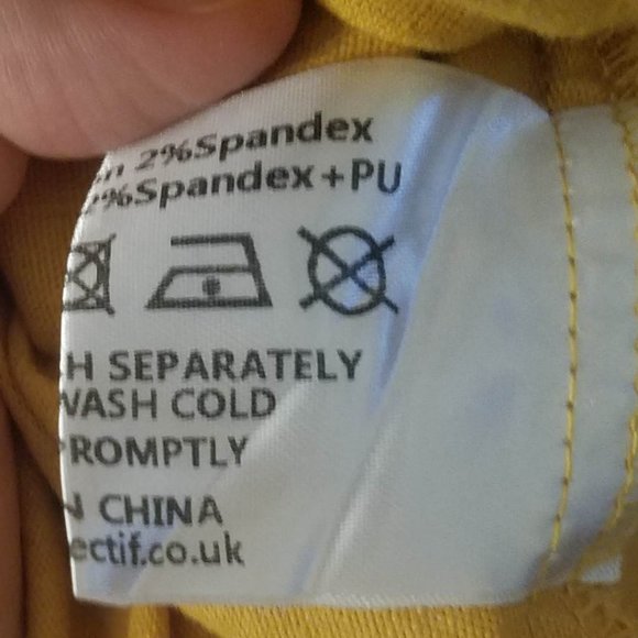 Sara Swing Dress Collectif London Yellow La La Land - Picture 5 of 7